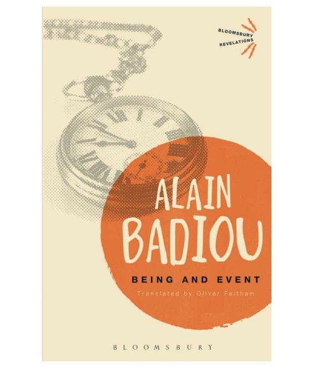     			Being and Event