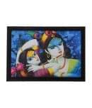 eCraftIndia Blue Radha Krishna UV Wall Art eCraftIndia Blue Radha Krishna UV Wall Art