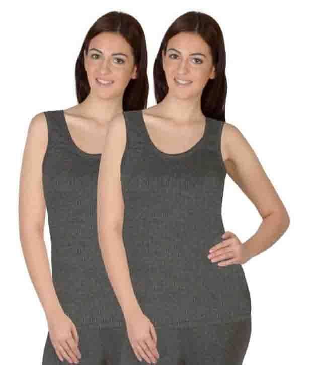     			Selfcare Gray Topwear