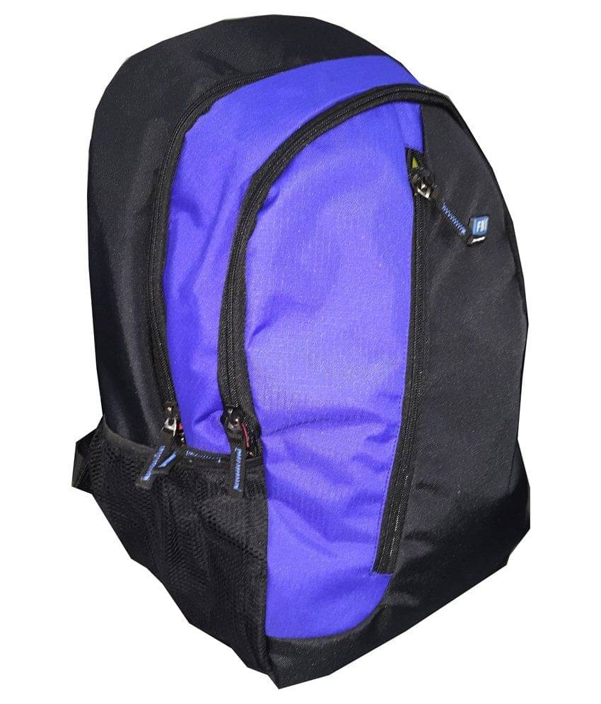    			Fabco Black Polyester 30 Ltrs College Bag
