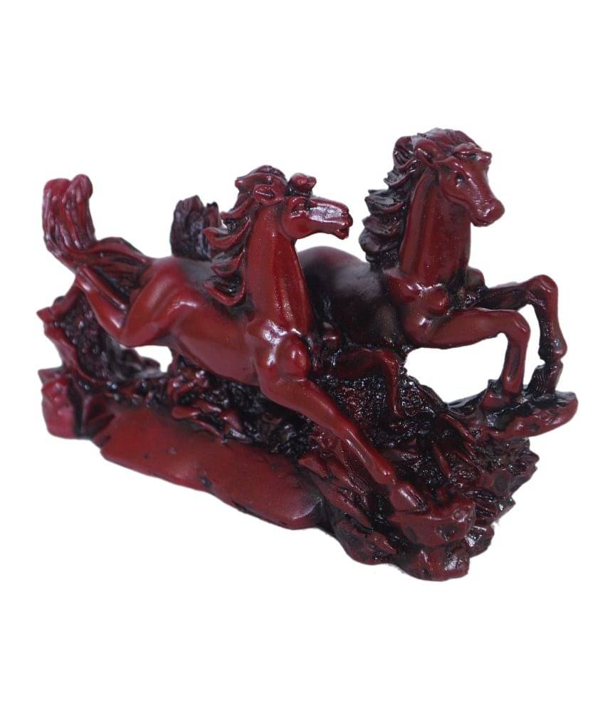 PG Hanidcrafts Glossy Resin Fengshui Running Horse     			PG Hanidcrafts Glossy Resin Fengshui Running Horse