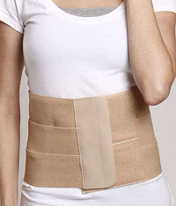     			Tynor Tummy Trimmer/ Abdominal Belt 8"/20cm, Grey, Medium, 1 Unit