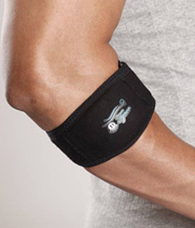     			Tynor Tennis Elbow Support, Black, Small, 1 Unit