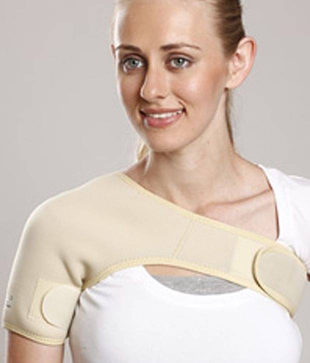 Tynor Shoulder Support (Neo), Grey, Universal Size, 1 Unit Tynor Shoulder Support (Neo), Grey, Universal Size, 1 Unit