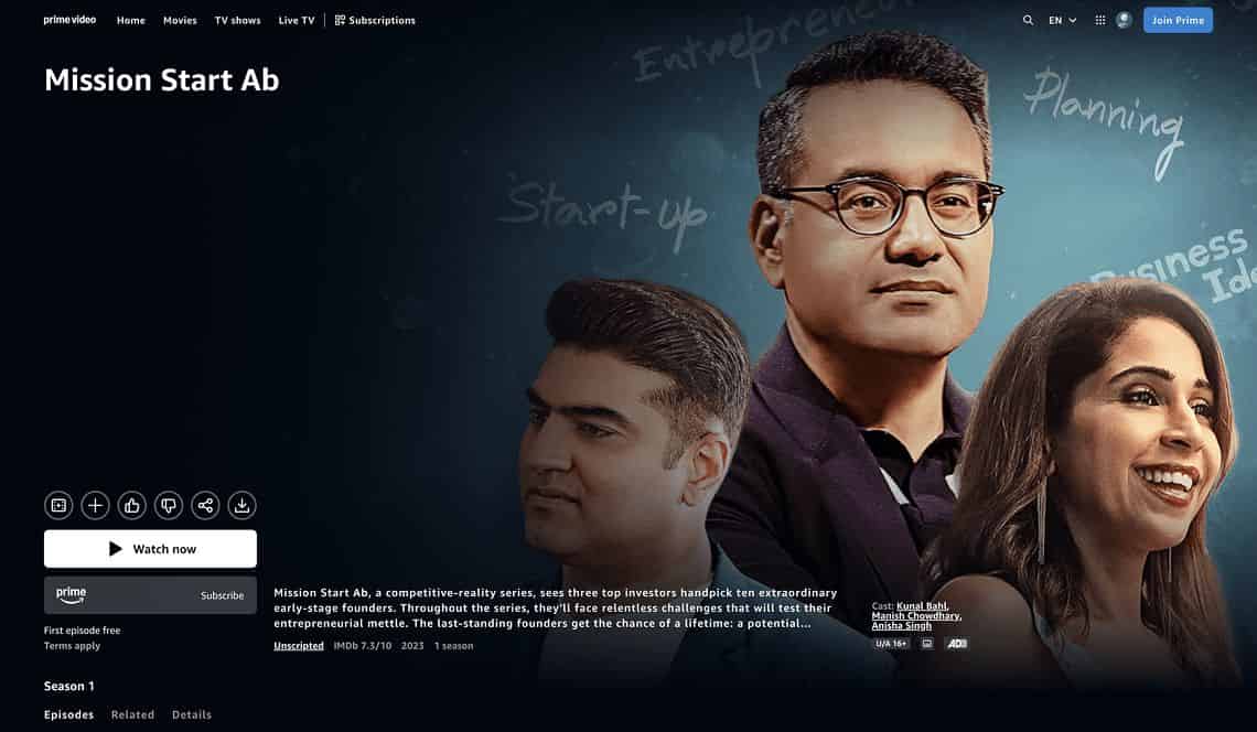 Kunal Bahl (Prime Video)