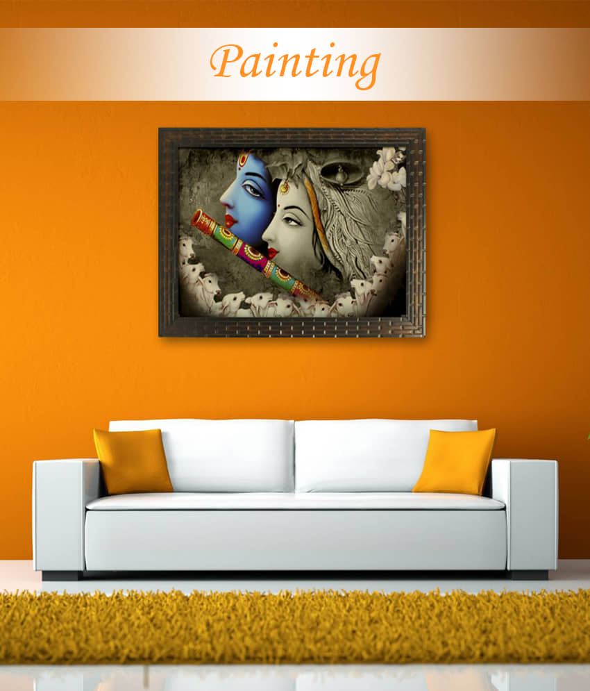 Indianara - Religious Painting With Frame