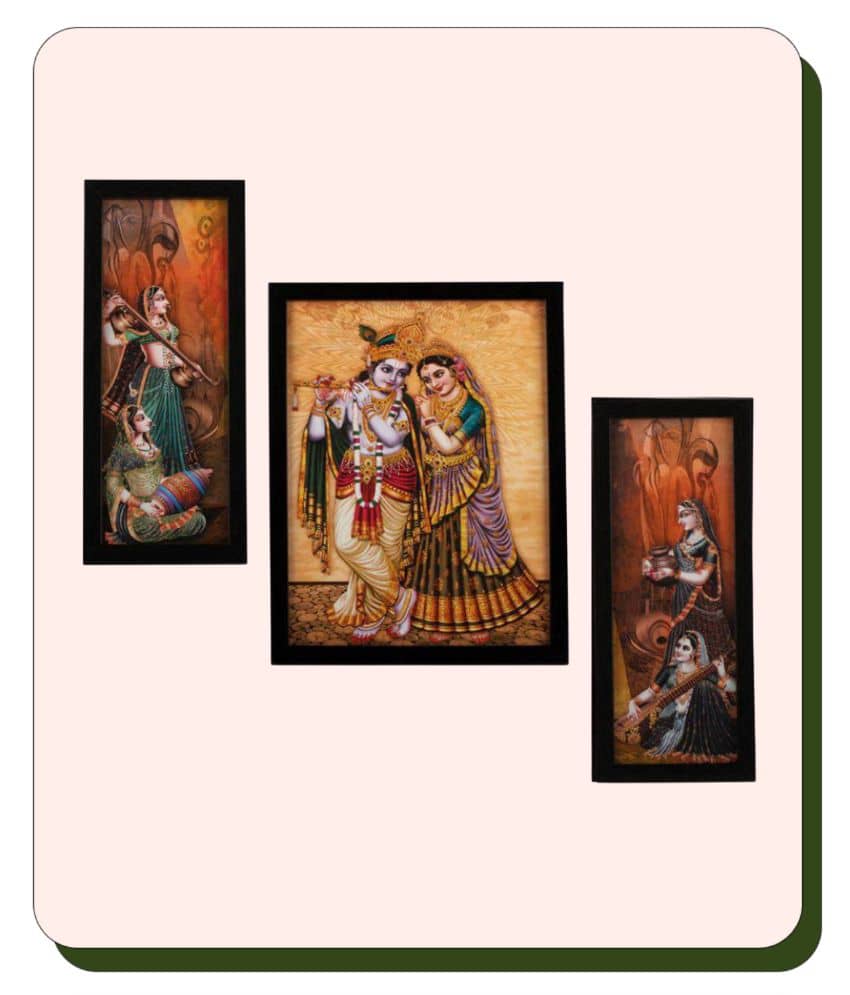 Indianara - Religious Painting With Frame