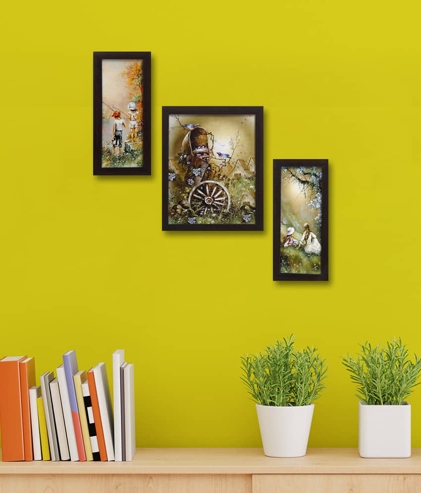 Indianara - Kids Painting With Frame