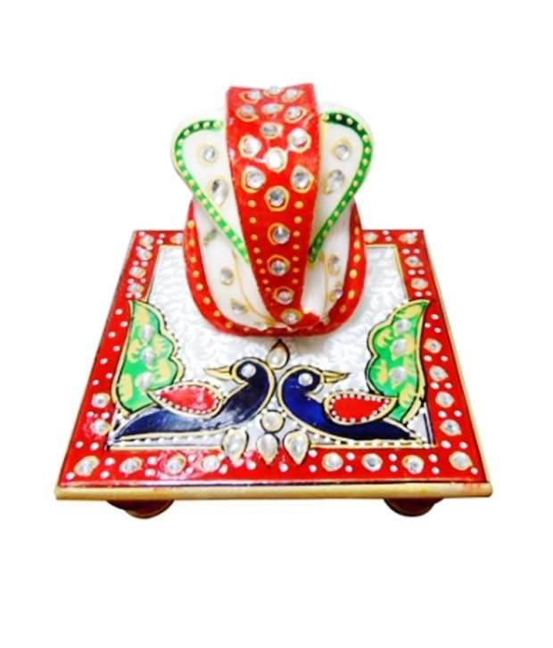     			Royal Handicrafts - Marble Chowki (Pack of 1)