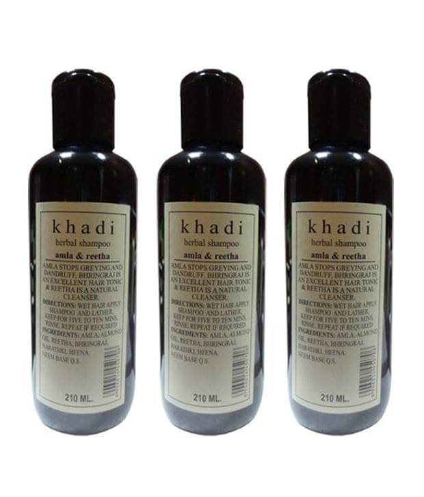     			Khadi Amla And Reetha Shampoo -  Tripack 210Ml
