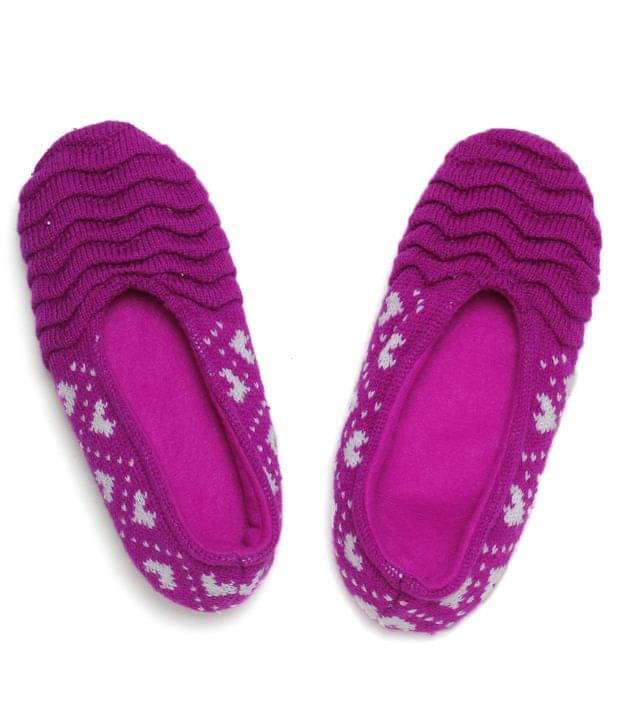     			Bizarro.in Waves Design Women's Violet Footies