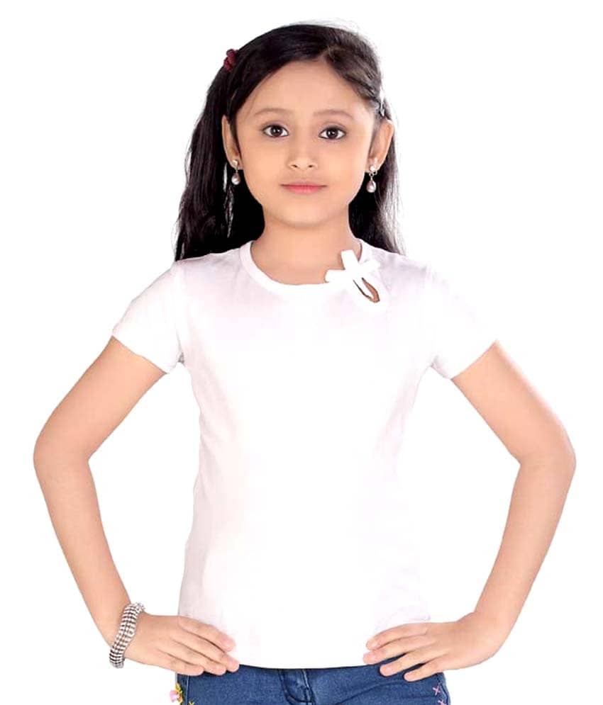 Sini Mini Girls 100% Cotton Tops ( Blue )