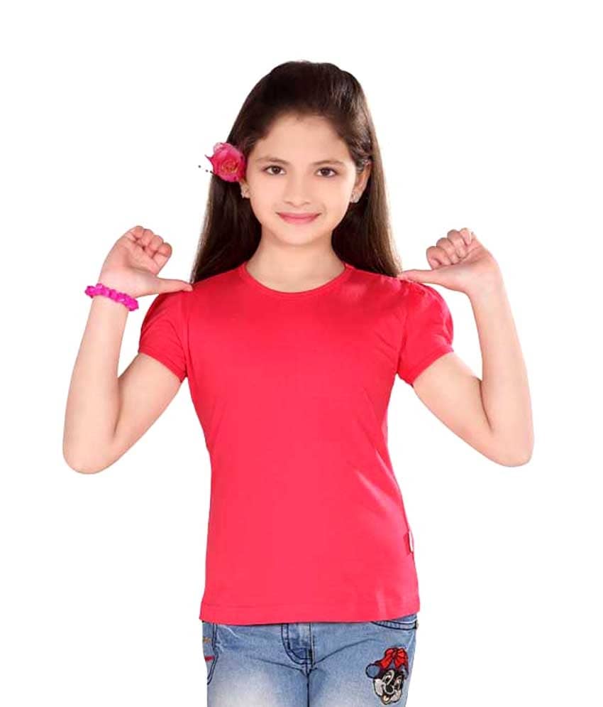 Sini Mini Pack of 1 Girls 100% Cotton Tops ( Blue )