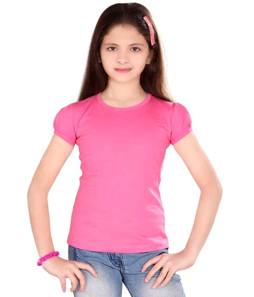 Sini Mini Pack of 1 Girls 100% Cotton Tops ( Blue )