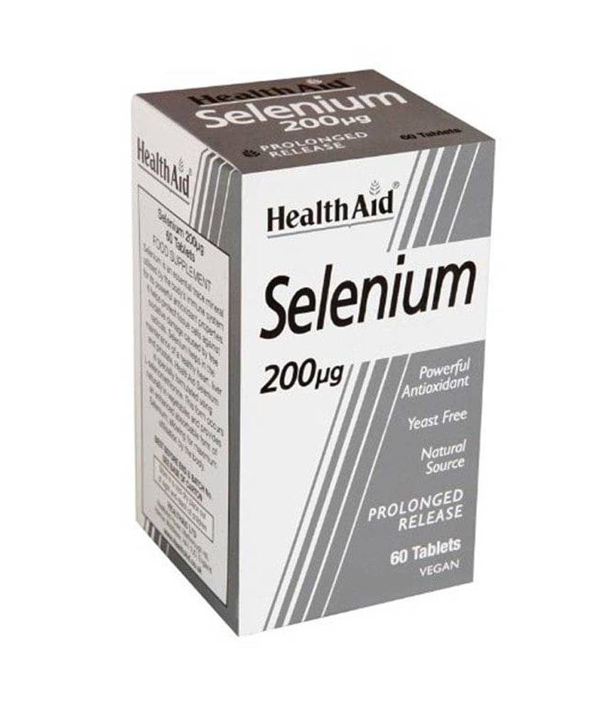 Health Aid Selenium - 200 Mcg - 60 Tablets Health Aid Selenium - 200 Mcg - 60 Tablets