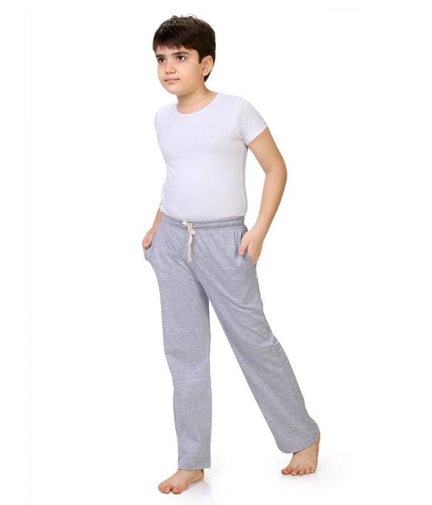     			Dongli Pack of 1 Boys Cotton Trackpant ( Gray )
