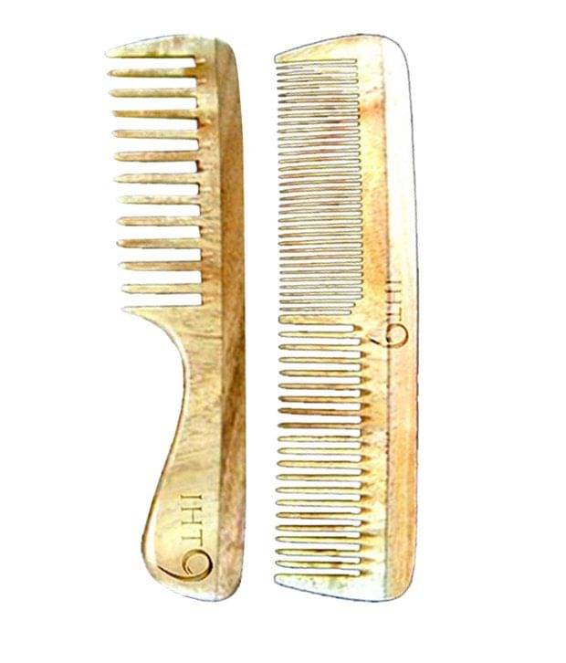     			Lass Naturals IHT9 Neem Wood Comb Set Styler
