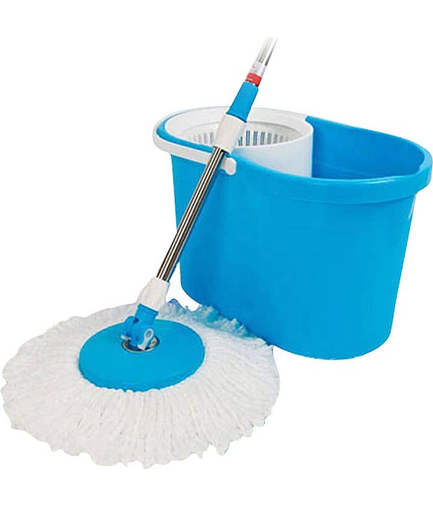 Ezzi Deals 360 Degree Rotating Magic Bucket Spin Mop Set (Color as per availability)