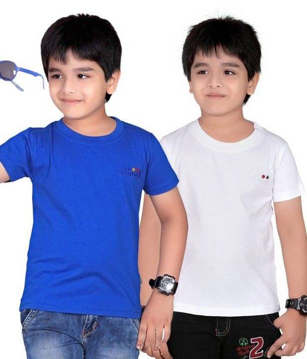     			Dongli Pack of 1 Boys Cotton Polo T-Shirt ( Pink )