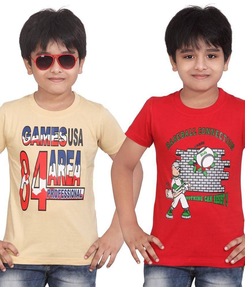     			Dongli Pack of 1 Boys Cotton Polo T-Shirt ( Beige )