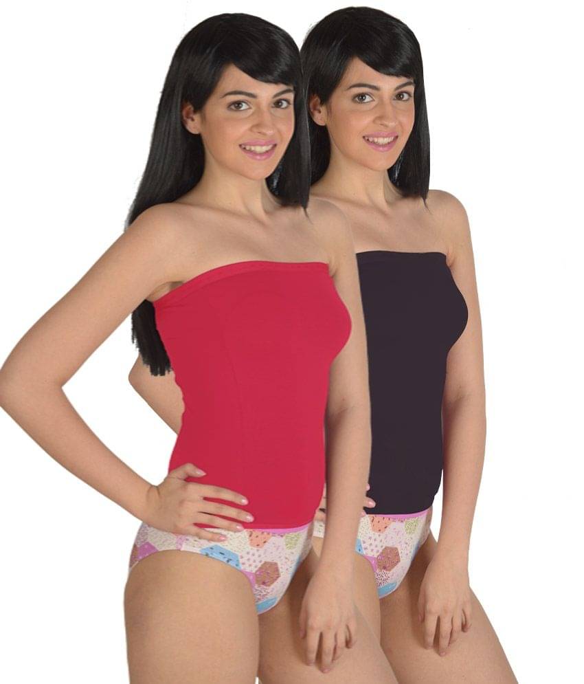 Selfcare Multi Color Camisoles Pack of 2 Selfcare Multi Color Camisoles Pack of 2