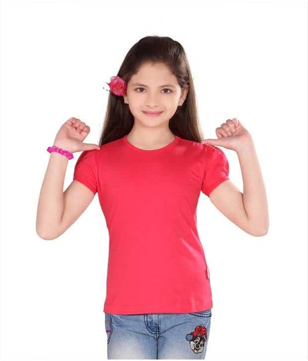 Sini Mini Girls 100% Cotton Tops ( Blue )