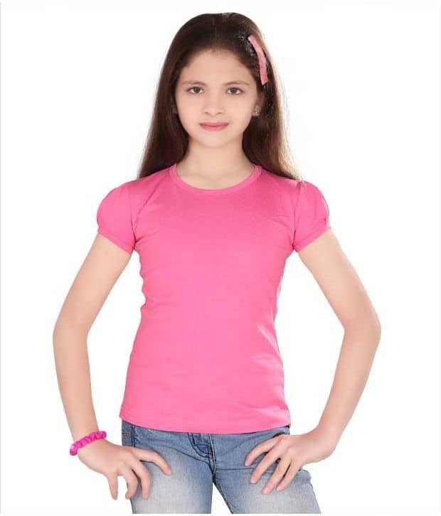 Sini Mini Girls 100% Cotton Tops ( Blue )