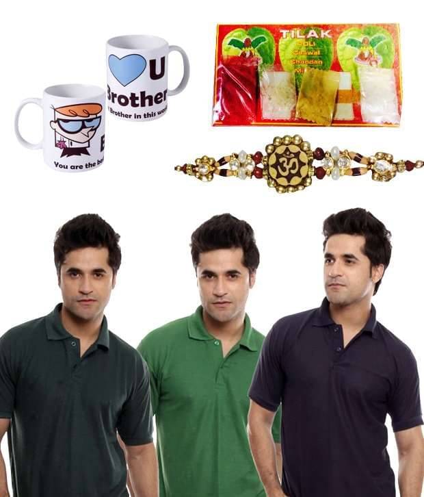Kaizen Multicolor Polo T-Shirt(Combo Of 3) Kaizen Multicolor Polo T-Shirt(Combo Of 3)