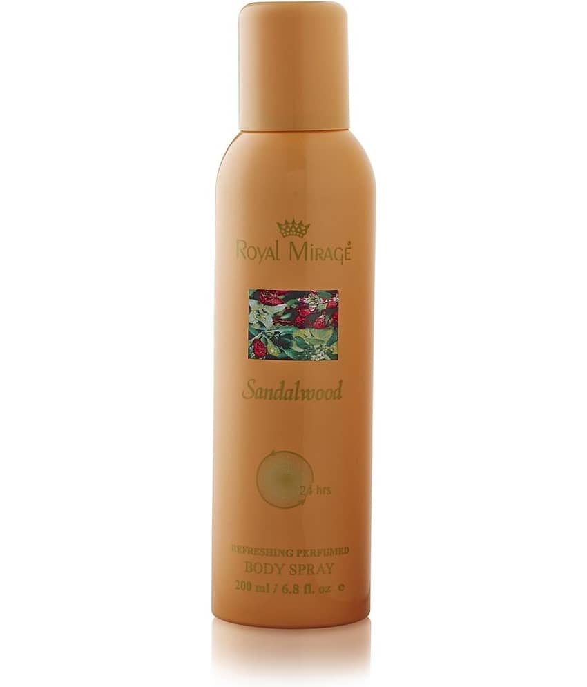Royal Mirage Sandalwood 200ml Body Spray 200ml EDC Men