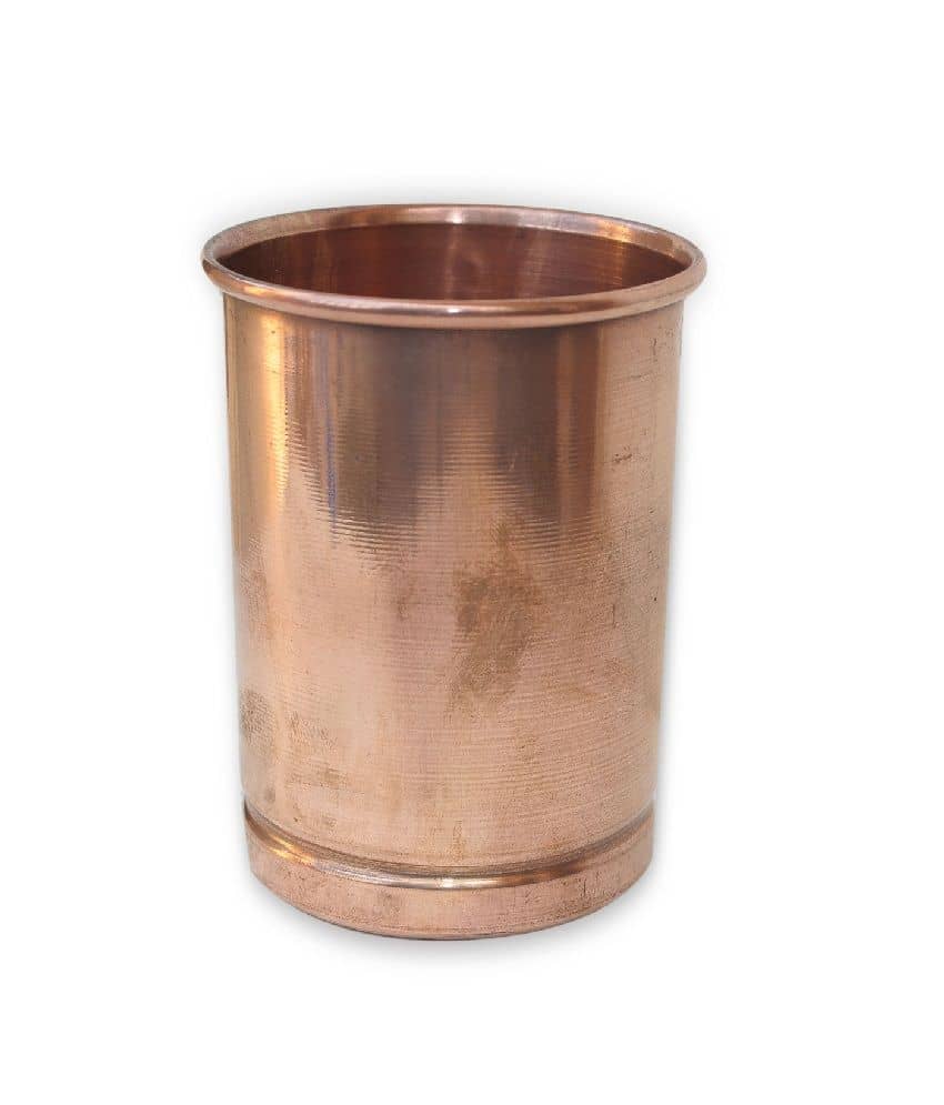 Prisha India Craft Copper Glass For Ayurvedic Health Benefits Indian Copper Utensils