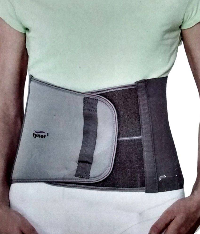     			Tynor Abdominal Support 9"/23cm, Grey, Medium, 1 Unit