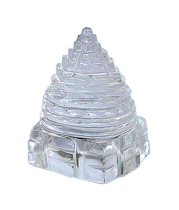 Cjalive Crystal Quartaz Himalayian Shree Yantra Idol -260 Cts Cjalive Crystal Quartaz Himalayian Shree Yantra Idol -260 Cts