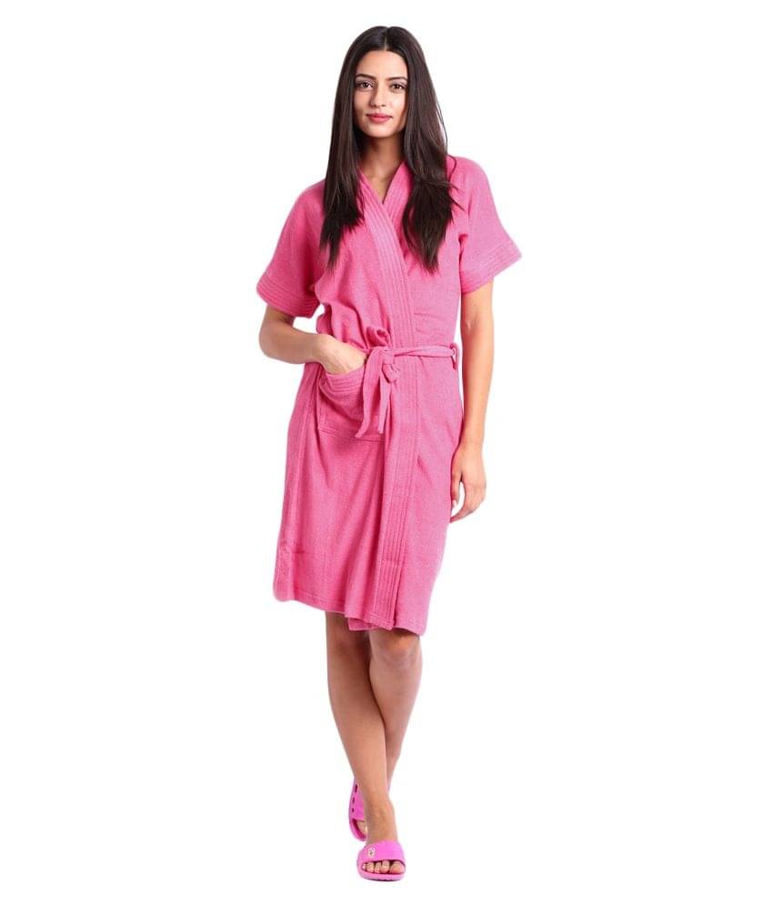 Superior Pink Bathrobe Superior Pink Bathrobe