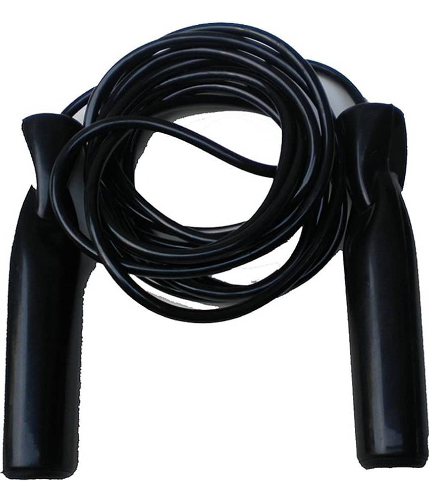 Lew Plastic Handle Skipping Rope Adult Women and Men, Speed Rope with Anti Slip Handles - Ideal for Fitness, Stamina, MMA Boxing, Gym Workout, Crossfit & Exercise - Sports and Fitness Equipment | Buy online on ZillyBuy