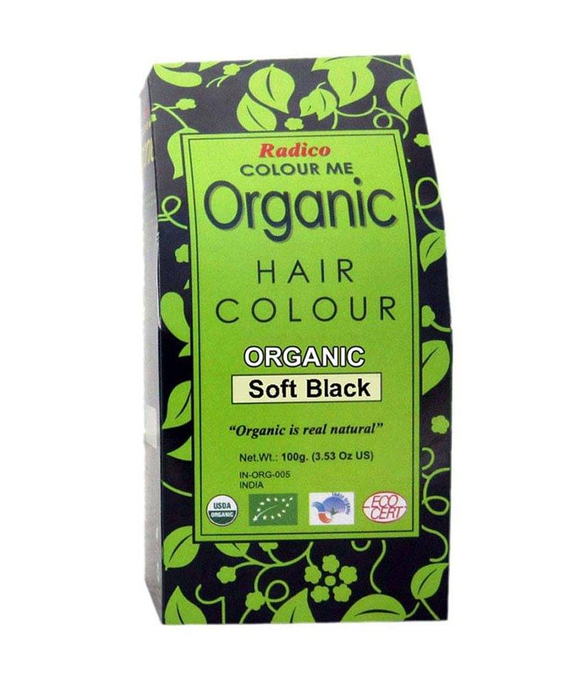     			Radico Colour Me Organic Soft Black Hair Colour - 100gm