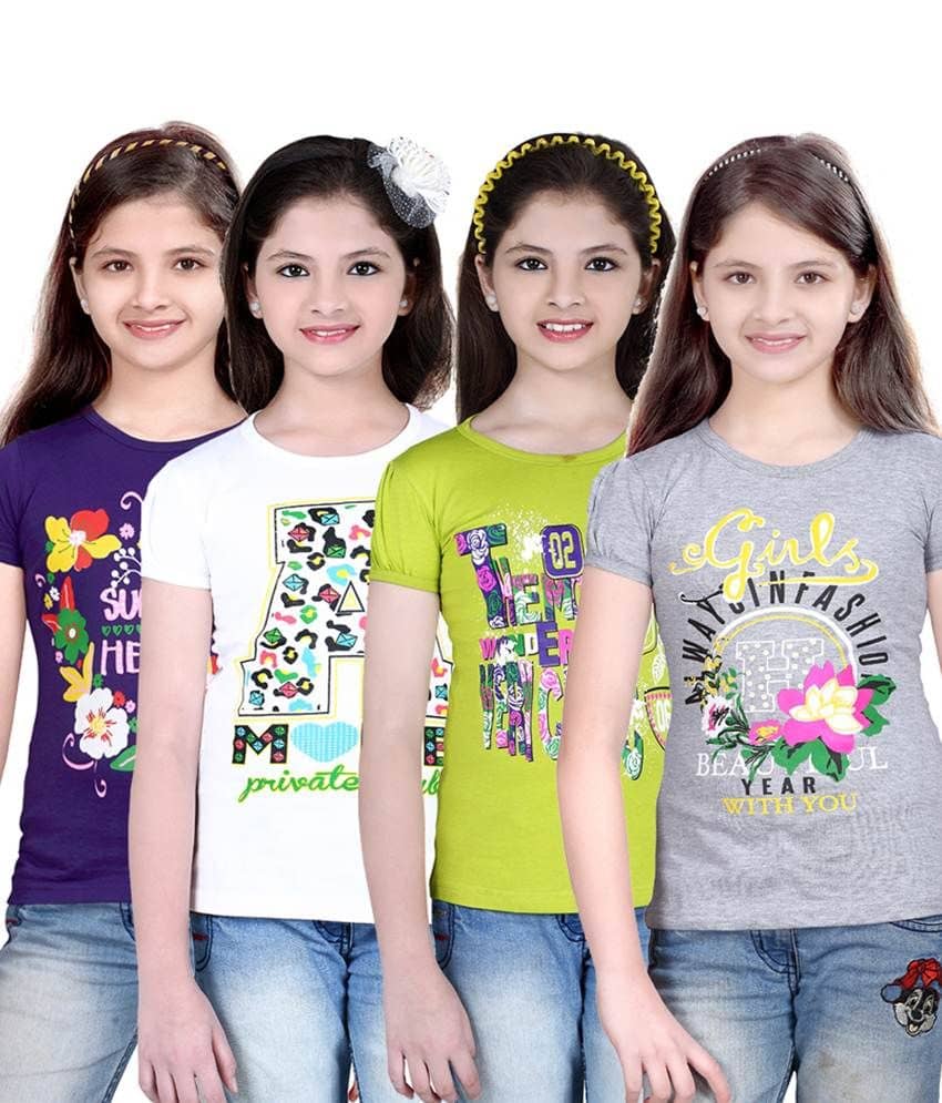 Sini Mini Pack of 4 Girls Combos ( Blue )