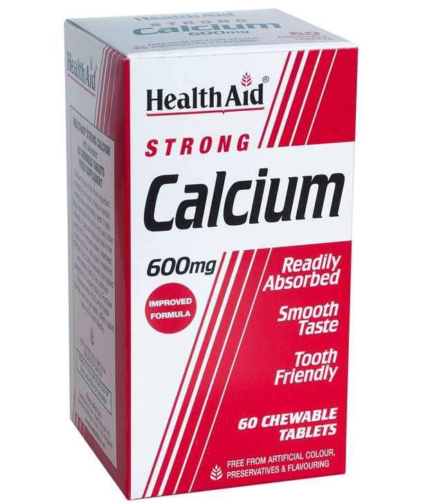 Healthaid Calcium Tablets 600mg - 60 Tablets Healthaid Calcium Tablets 600mg - 60 Tablets