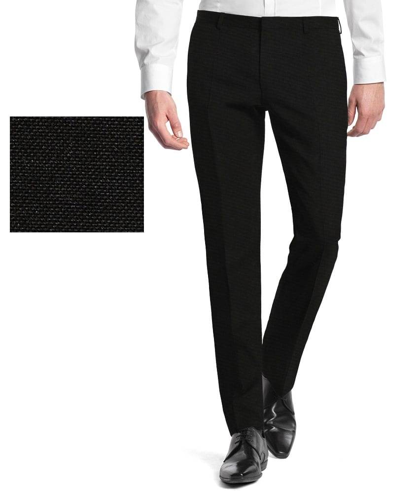Gwalior Suitings Black Poly Blend Unstitched Pant Pc     			Gwalior Suitings Black Poly Blend Unstitched Pant Pc