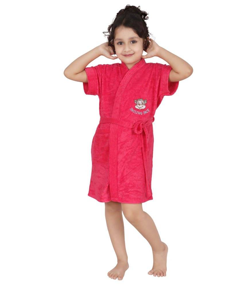     			Superior Rani Monochrome Kid's Bathrobe
