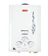 V-Guard 6.0 Litre Safefloplus Gas Geyser White