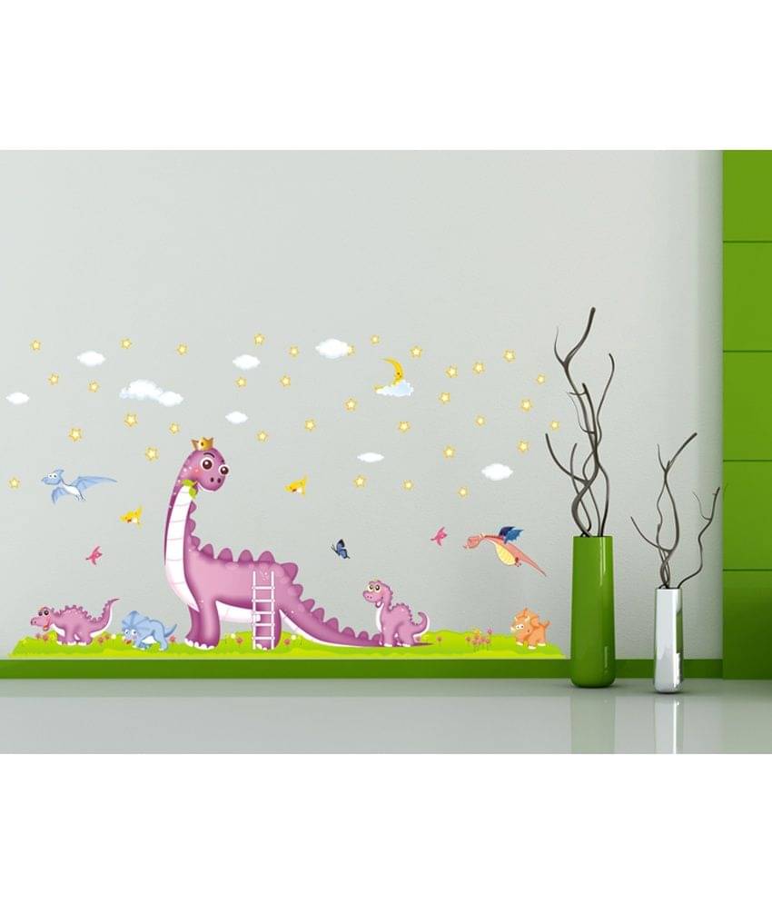 Asmi Collection Pvc Wall Stickers Wall Decals Dinosaurs For Kids Room Asmi Collection Pvc Wall Stickers Wall Decals Dinosaurs For Kids Room
