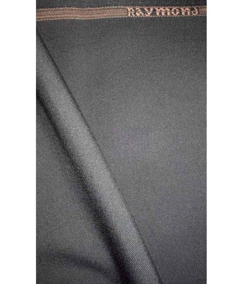 Raymond - Black Cotton Blend Men's Unstitched Pant Piece ( Pack of 1 ) Raymond - Black Cotton Blend Men's Unstitched Pant Piece ( Pack of 1 )