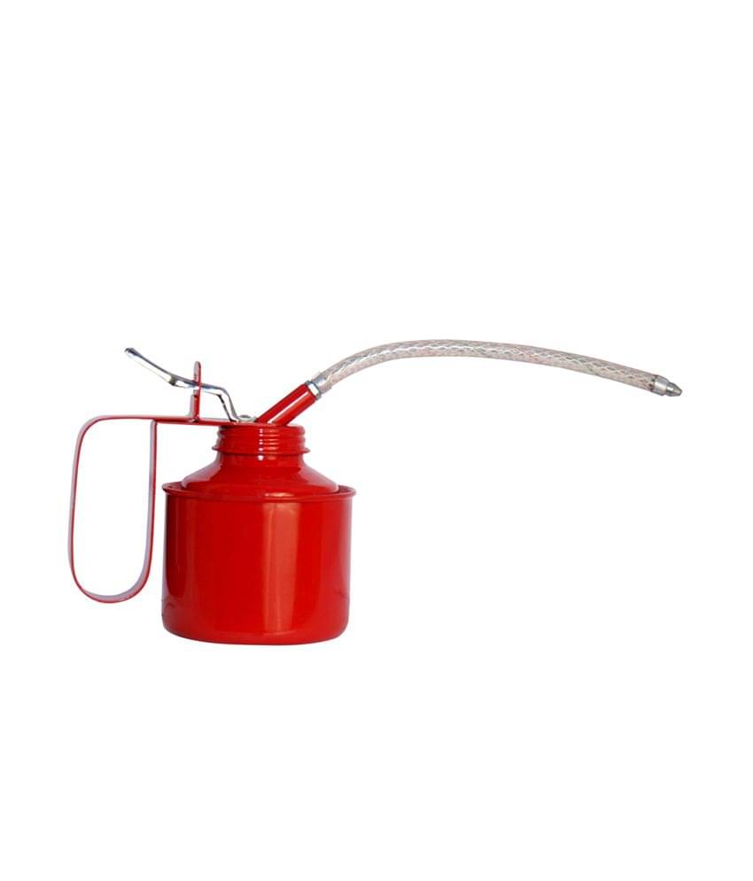     			Montstar Lubricant Oil Can Pump Operated, Pressed Steel Oil Can With Flexible Spout 3/4 Pint 425Cc
