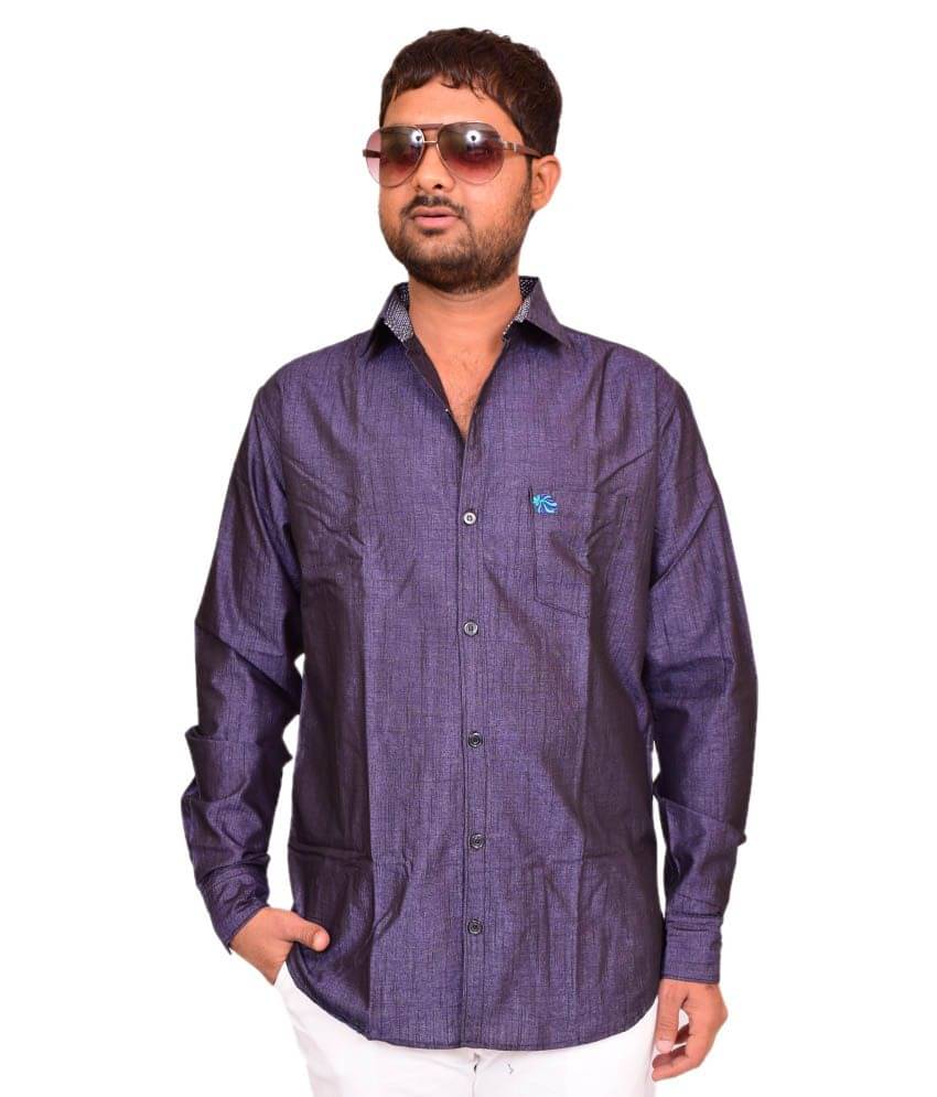 British Terminal Navy Cotton Blend Slim Fit Full Sleeve Partywear Shirt British Terminal Navy Cotton Blend Slim Fit Full Sleeve Partywear Shirt