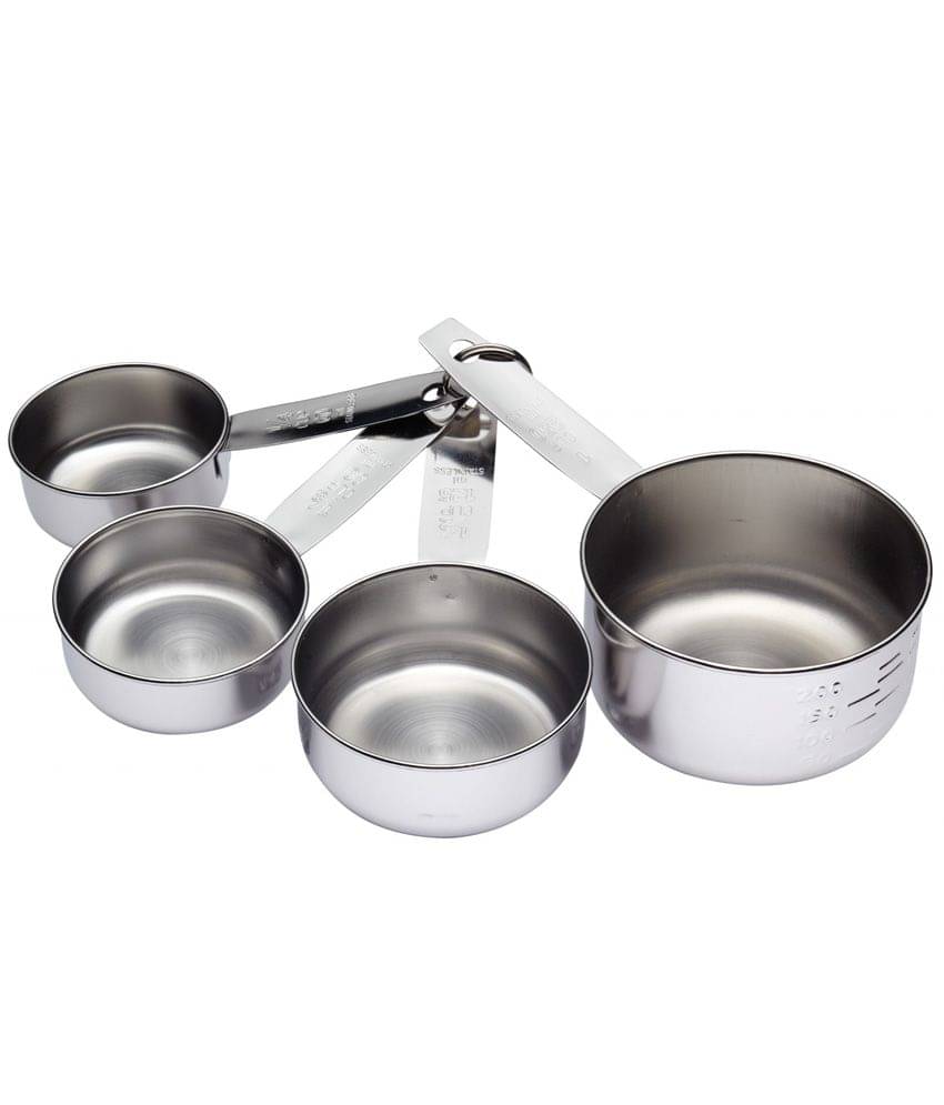     			Dynore Stainless Steel Set of 4 Measuring Cup