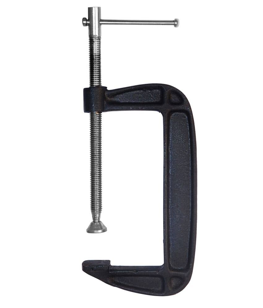 Montstar Profesional Heavy Duty G Clamp C Clamp With Chrome Plated Heavy Duty Spindle 8inch / 200 Mm