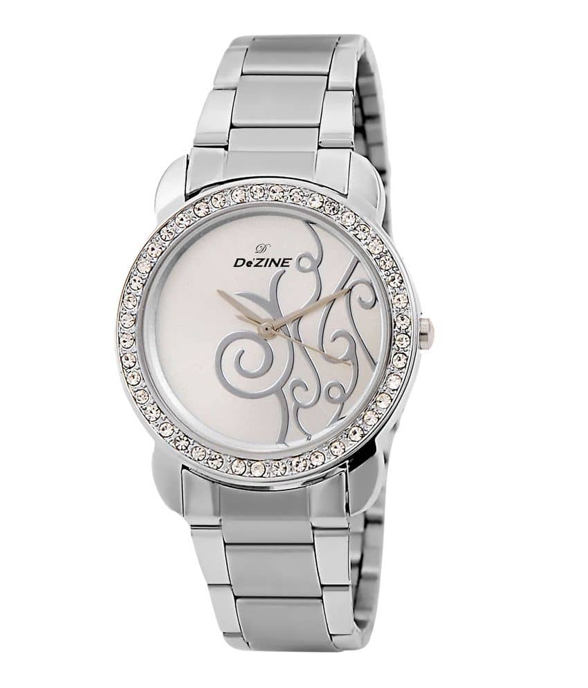 Dezine Metal Round Womens Watch