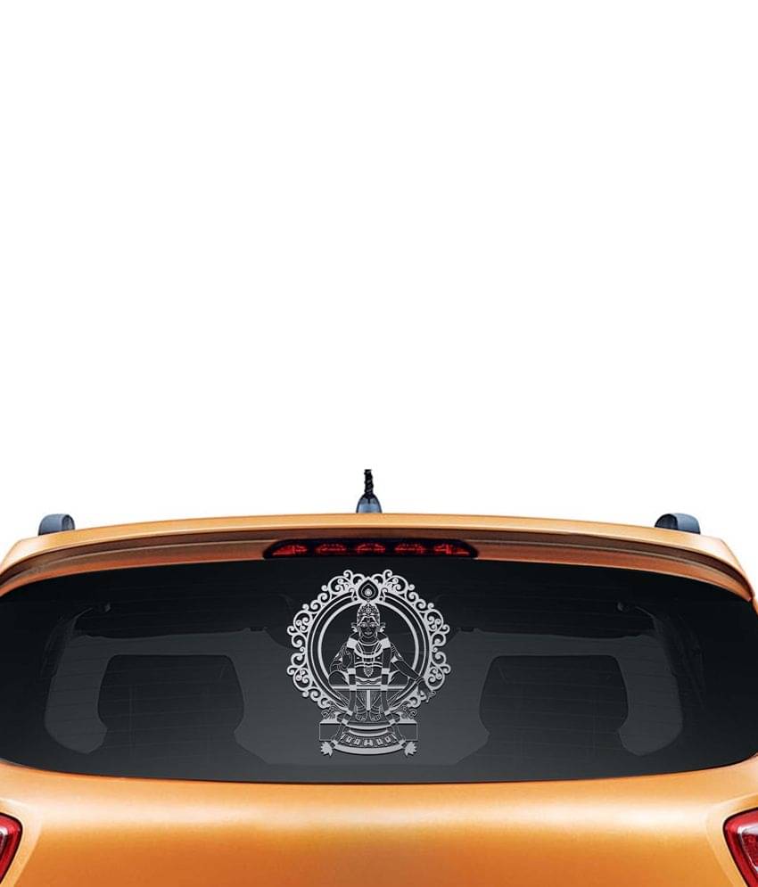     			WallDesign Interior Styling In Car Sticker White