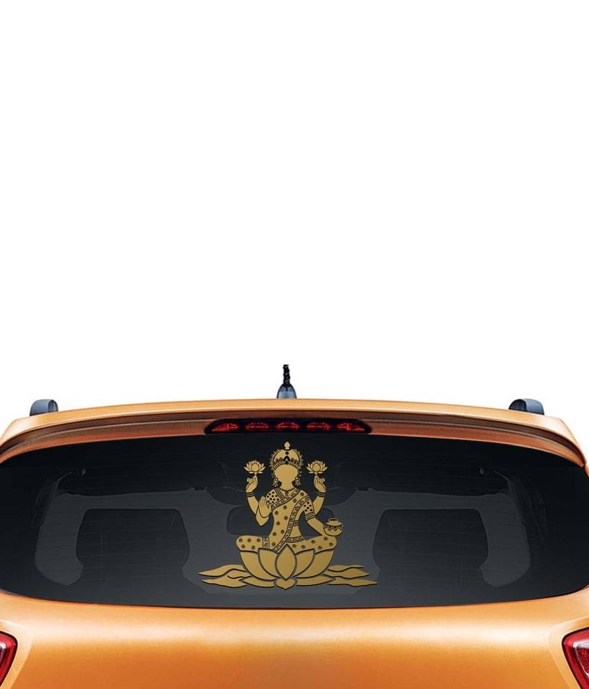     			WallDesign Decals & Stickers In Car Sticker Golden