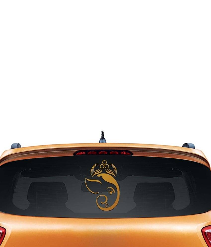     			WallDesign Decals & Stickers In Car Sticker Brown